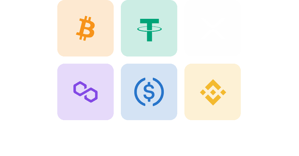 Support for 65+ popular coins