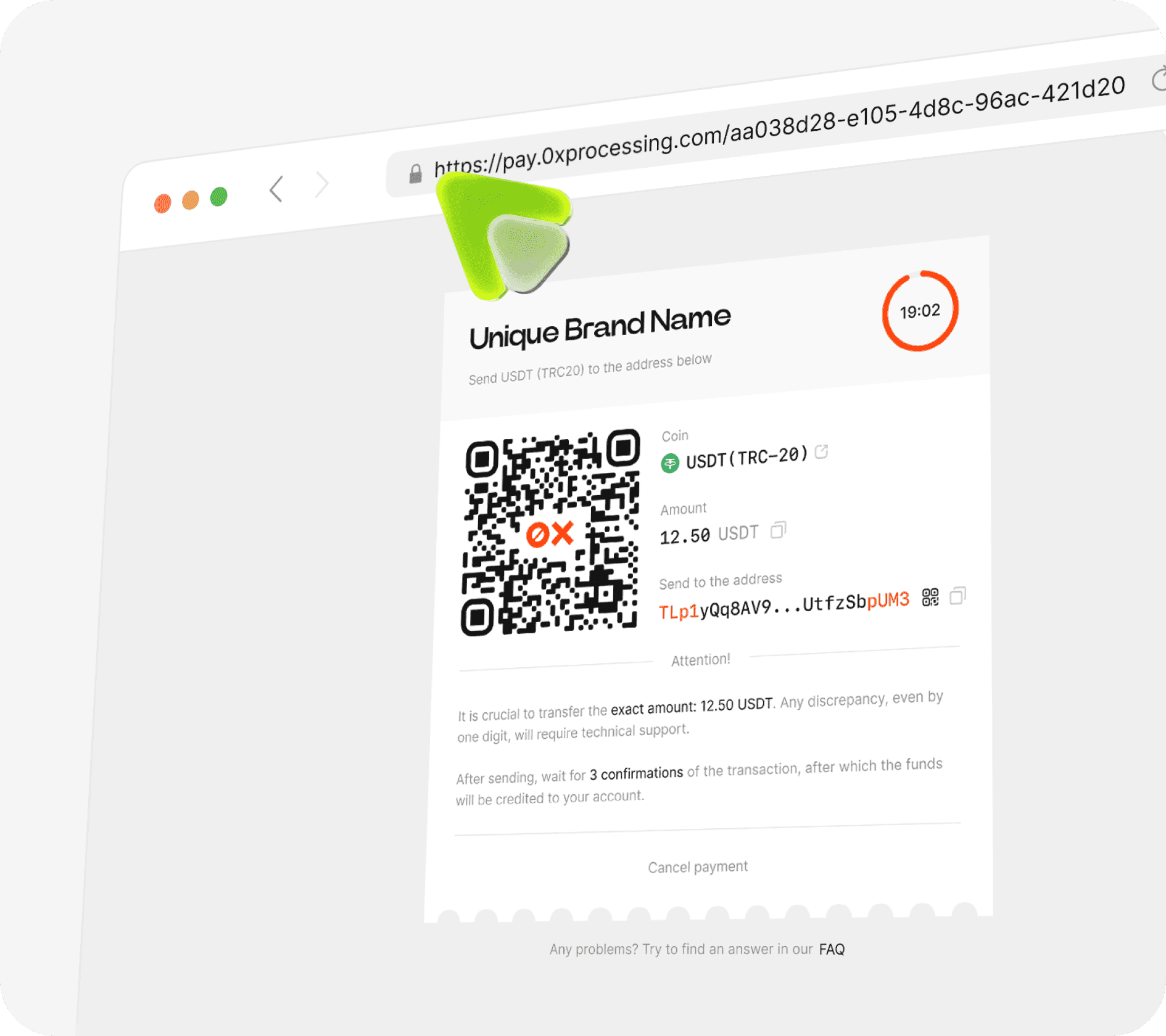 ## 0xProcessing integrated fixed-amount crypto payment forms into the VPN provider’s payment system