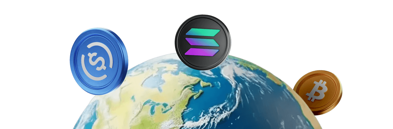 Global access to crypto-native customers