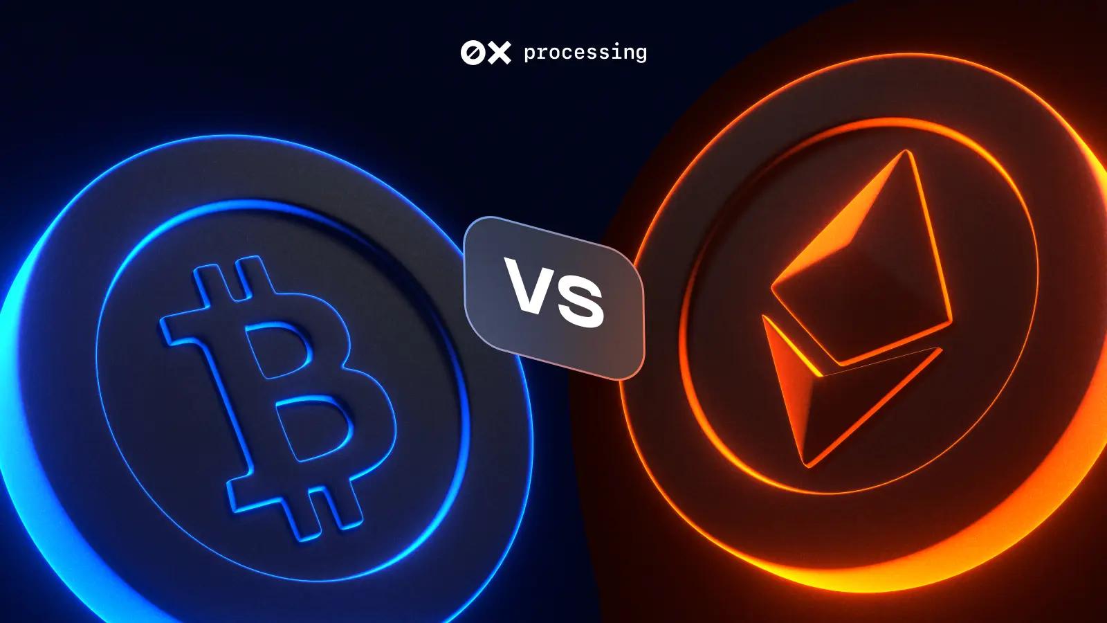 Bitcoin vs Ethereum: a complete comparison of key differences