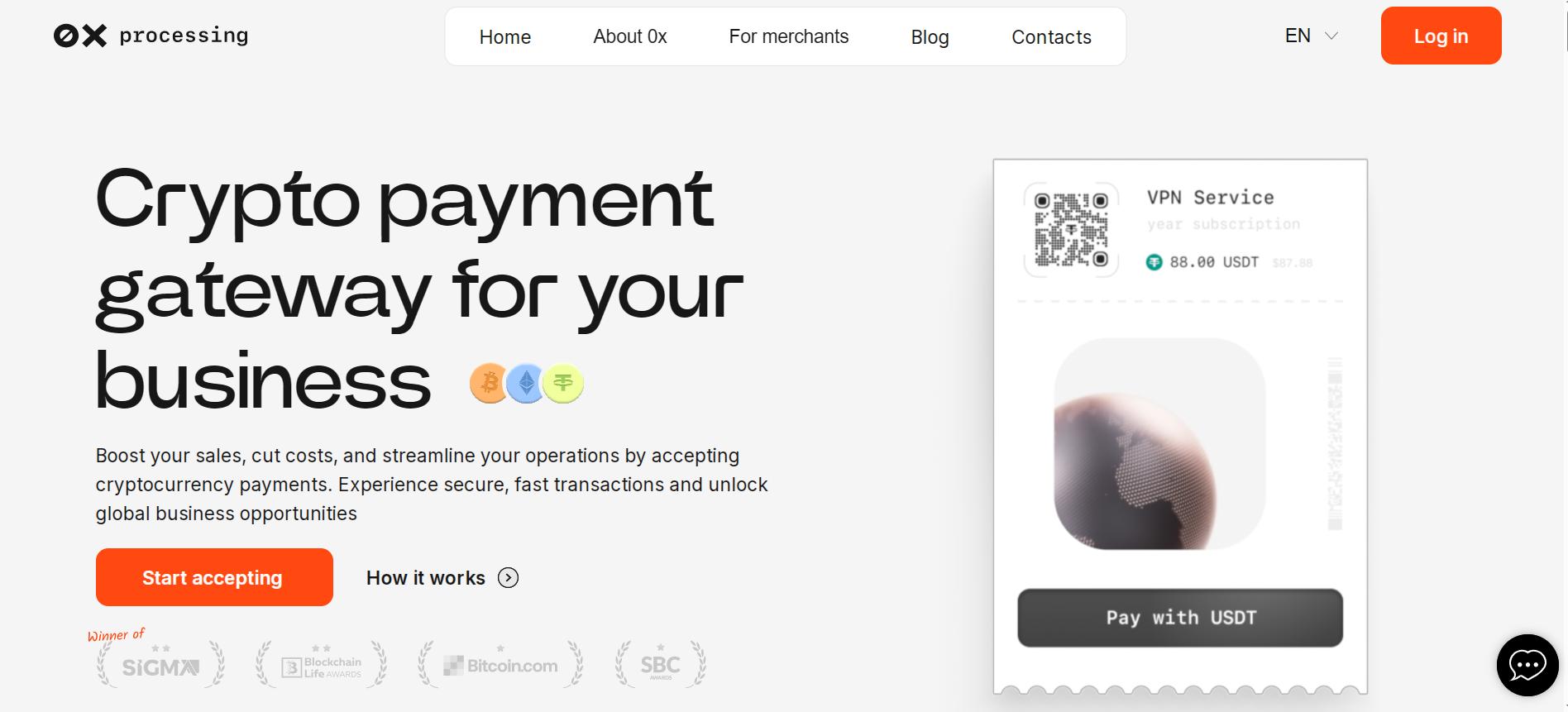 0xProcessing website