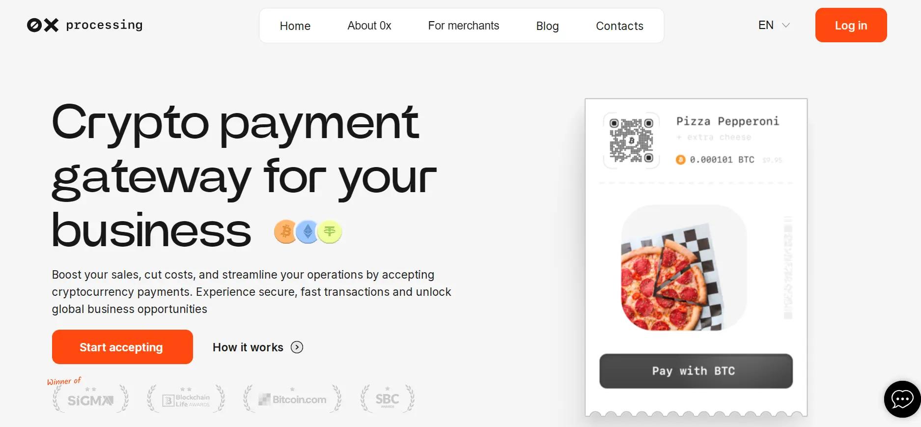 0xProcessing website