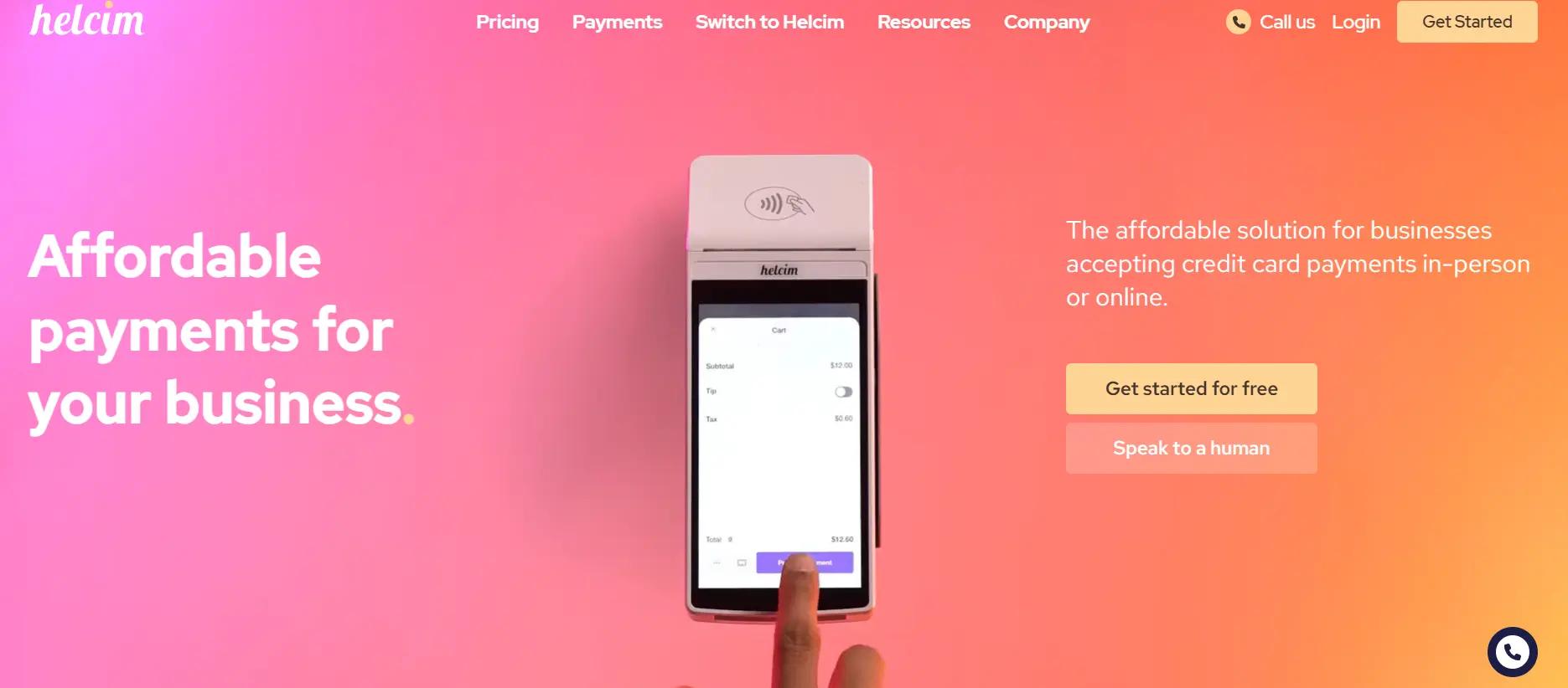 Helcim website