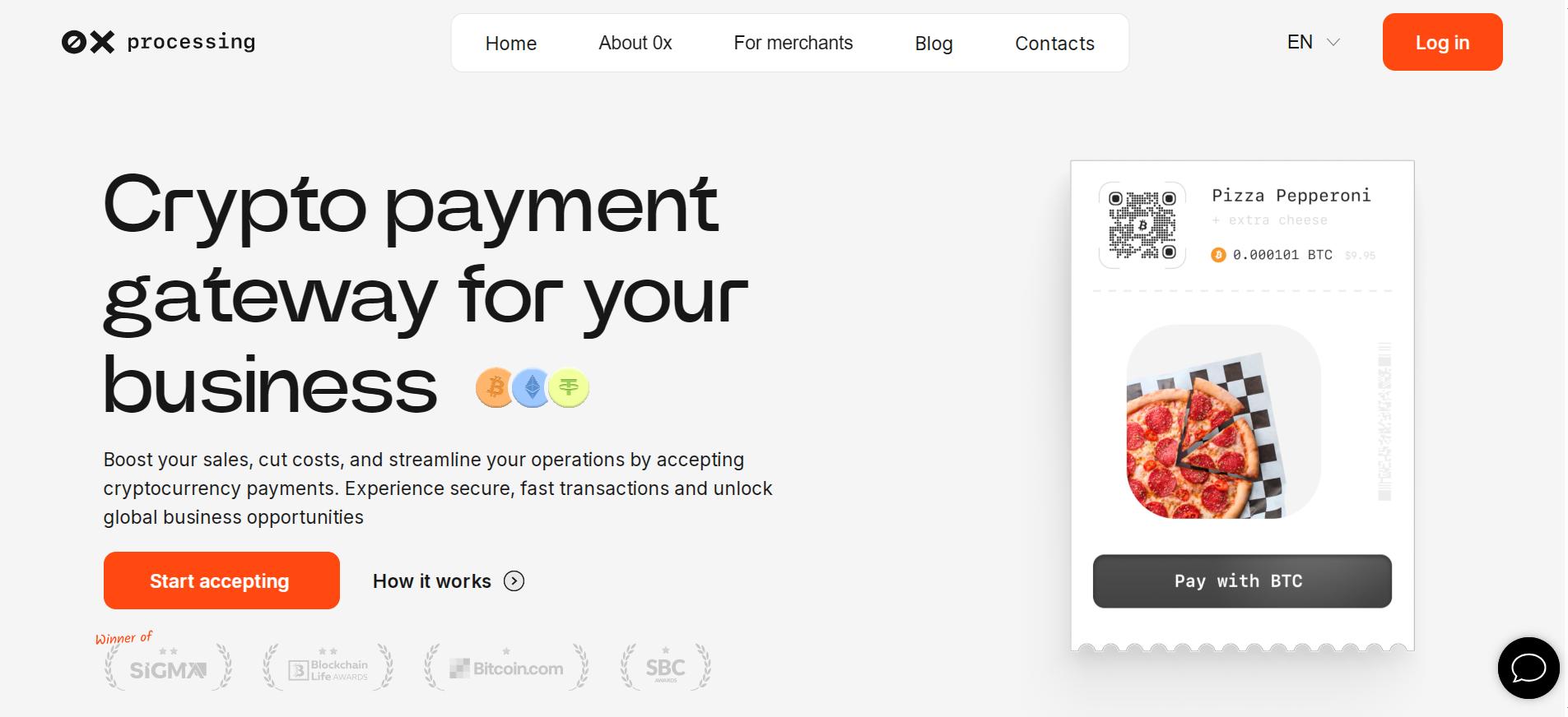 0xProcessing website