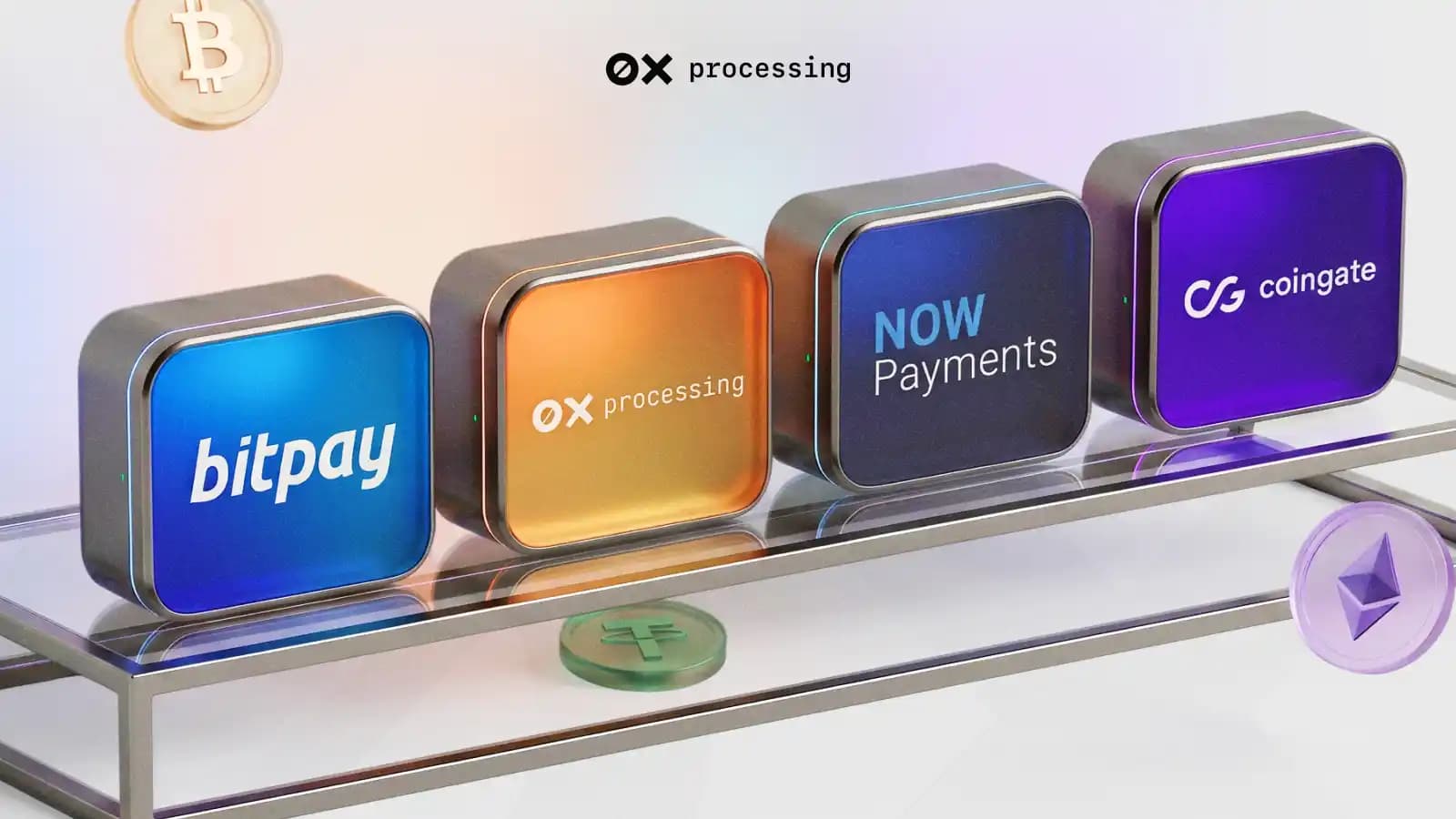 0xProcessing vs BitPay vs NOWPayments vs CoinGate (2026)