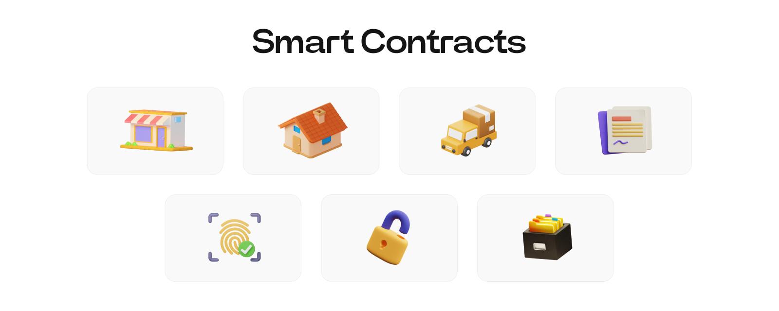 Smart contracts are software codes that automatically execute the terms of an agreement between the parties, without the need for third parties.