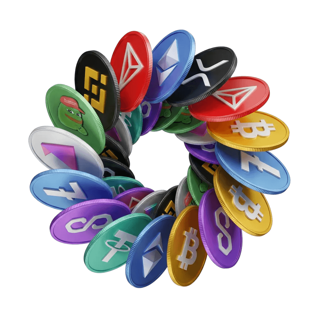 Cryptocurrency coins