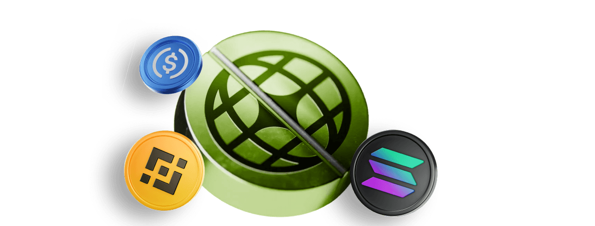 Global access to crypto-native customers